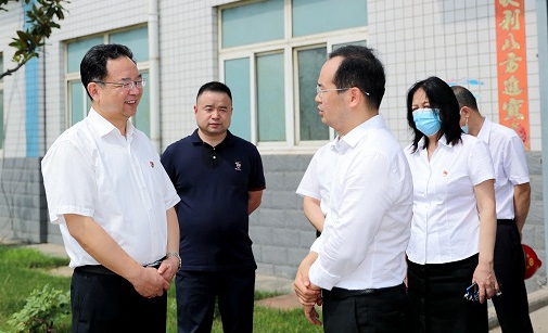 鄭州市委常委、市紀(jì)委書記杜新軍一行蒞臨調(diào)研